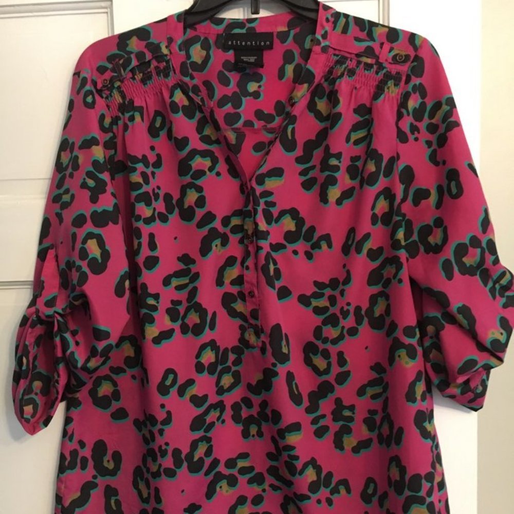 Women's Multi-colored Blouse